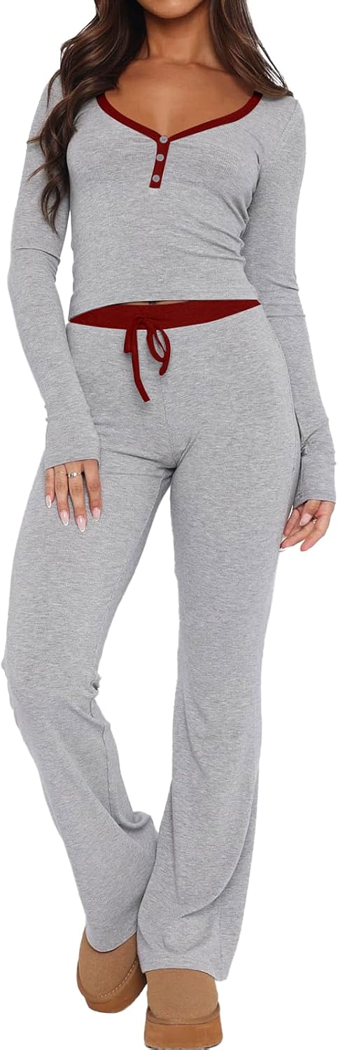 Detalle de LACOZY Womens 2 Piece Pajama Set