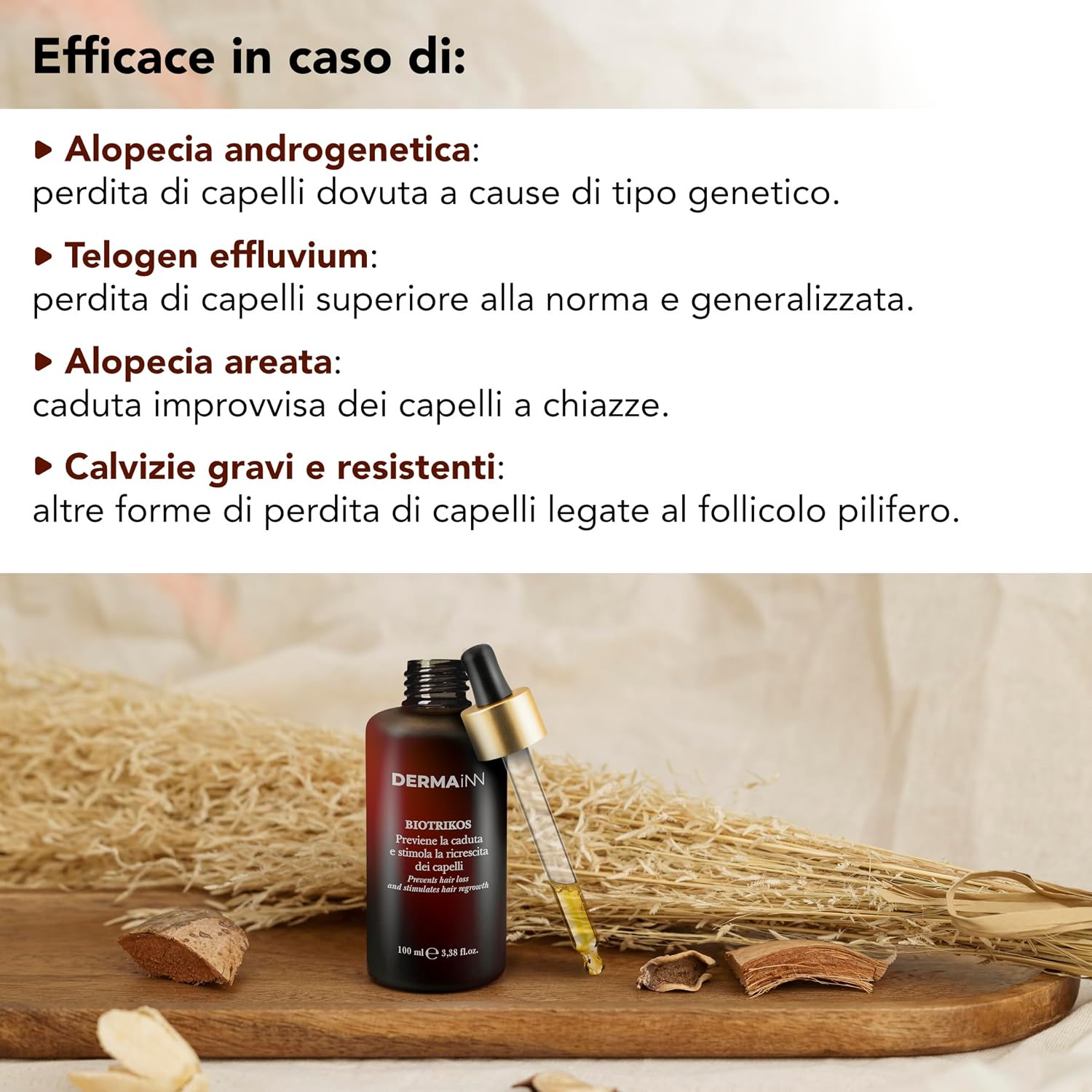 Thumbnail 1 de Biotrikos Siero Anticaduta Capelli e Barba – Lozione notte, fiale dosatrici, crescita e rinforzo