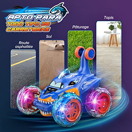 Thumbnail 3 de Dislocati Coche Teledirigido 4WD Monster Truck 2.4GHz con luces LED (Azul)