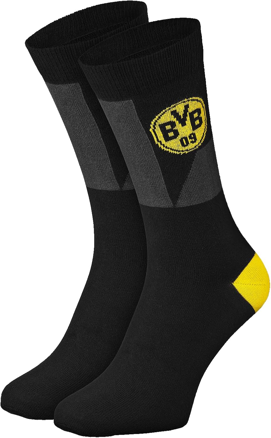 Thumbnail 2 de Borussia Dortmund 24992900 – skarpety unisex dla kibiców, 2 pary z napisami