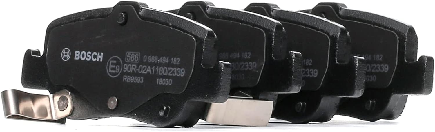 Bosch BP1133 – Plaquettes de frein arrière sans cuivre, certifiées ECE-R90
