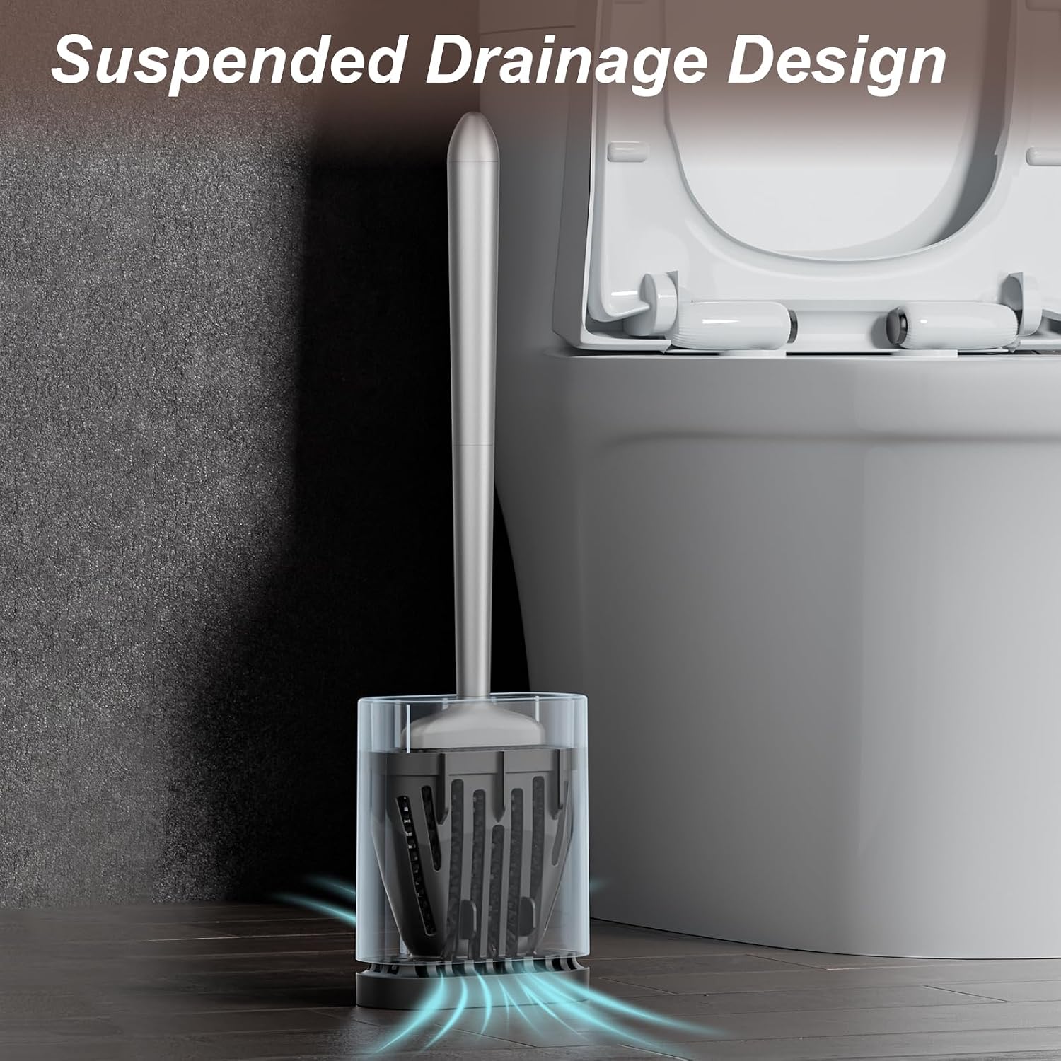 Detalle 1 de Sellemer Silicone Toilet Brush