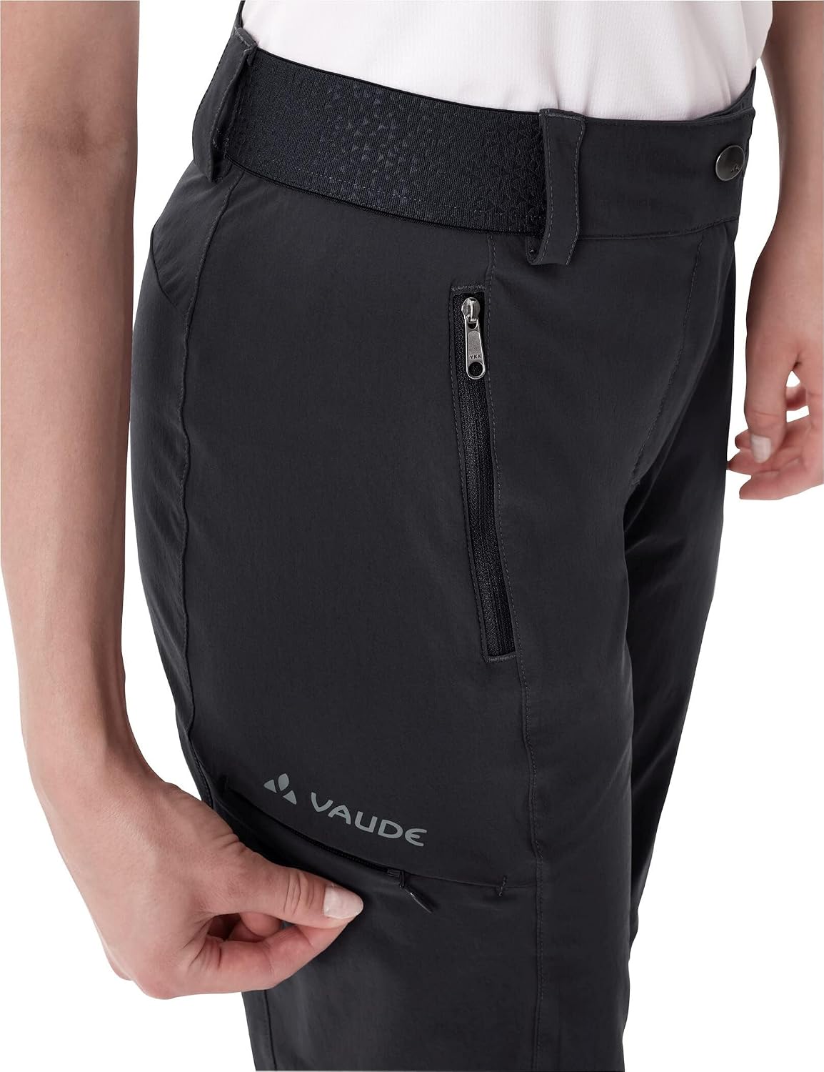 Detalle 1 de VAUDE Hosen Women's Farley Stretch ZO T-Zip Pants II – Trekking-Hose mit Reißverschlussfunktion
