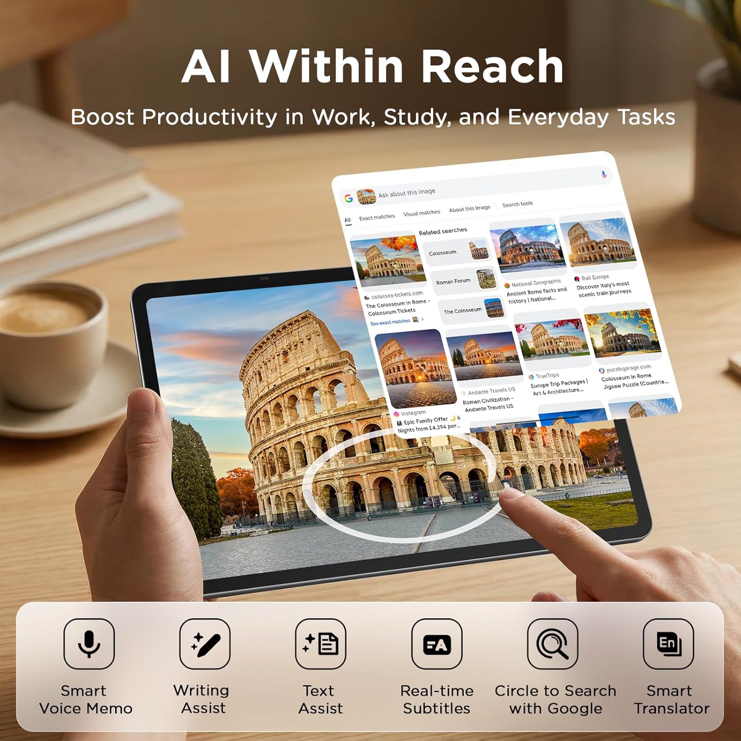 Thumbnail 3 de TCL NXTPAPER 11 Plus Android Tablet (11.5-inch 120Hz 2.2K) with Stylus & Flip Case, 256GB