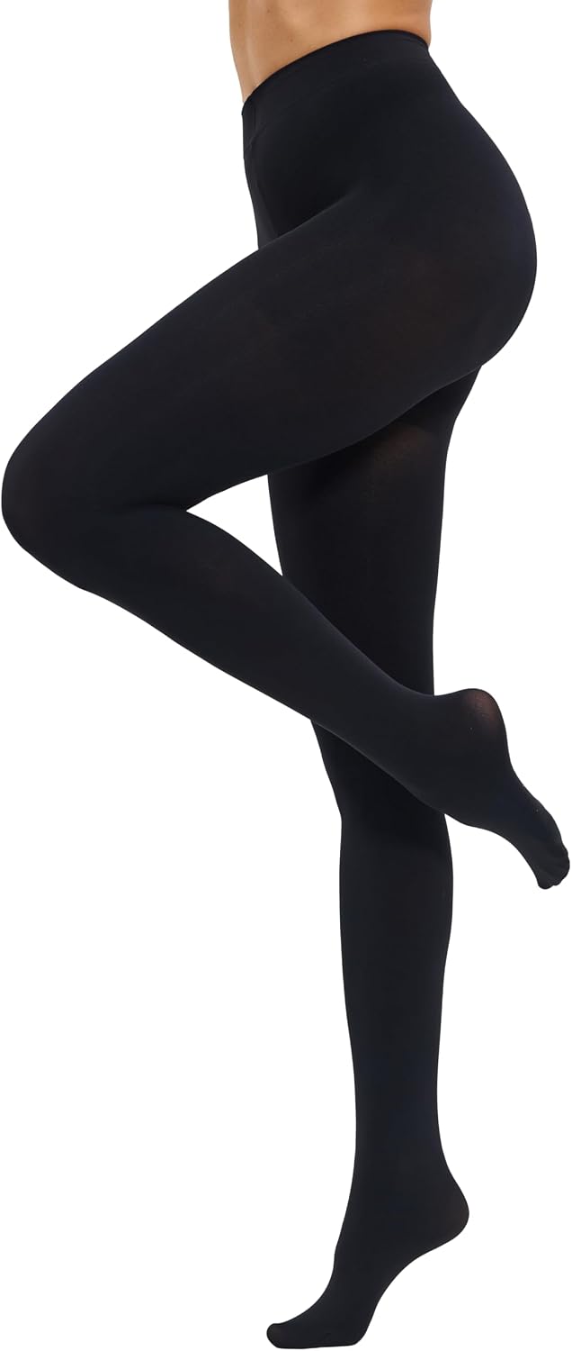 Detalle de CozyWow Collant da donna semi opaco 80D