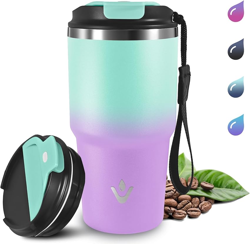 Grsta 600ml Taza térmica de acero inoxidable (8 h frío)