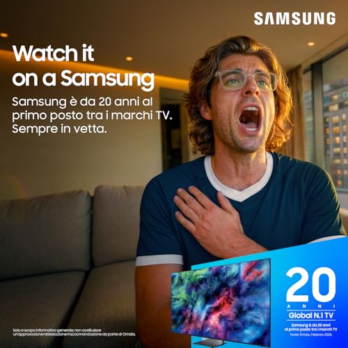 Thumbnail 1 de Samsung Crystal UHD 4K 43'' UE43U8090FUXZT: qualità 4K sobria e smart experience