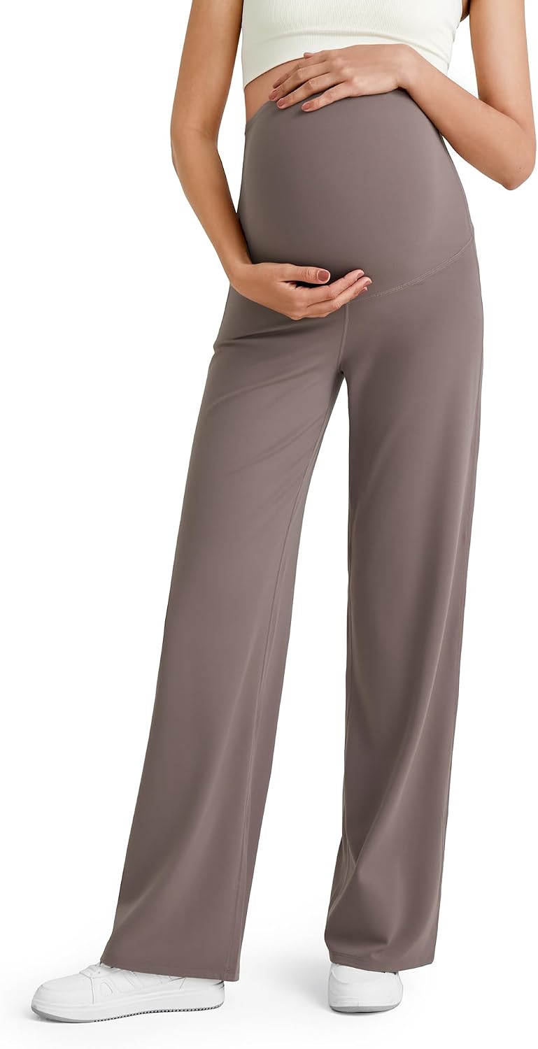 Detalle de G4Free Maternity Yoga Pants in a Lycra Blend