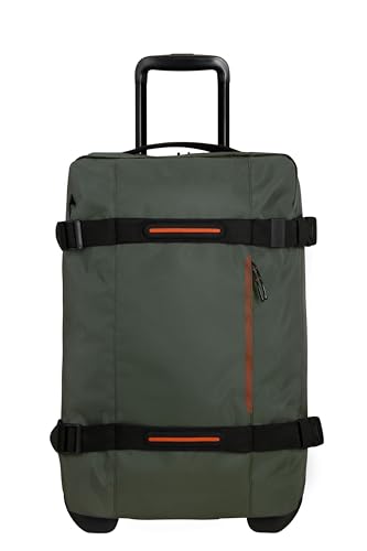 Detalle de American Tourister Urban Track: Bolsa de viaje de 55 cm y 55 L en verde oscuro