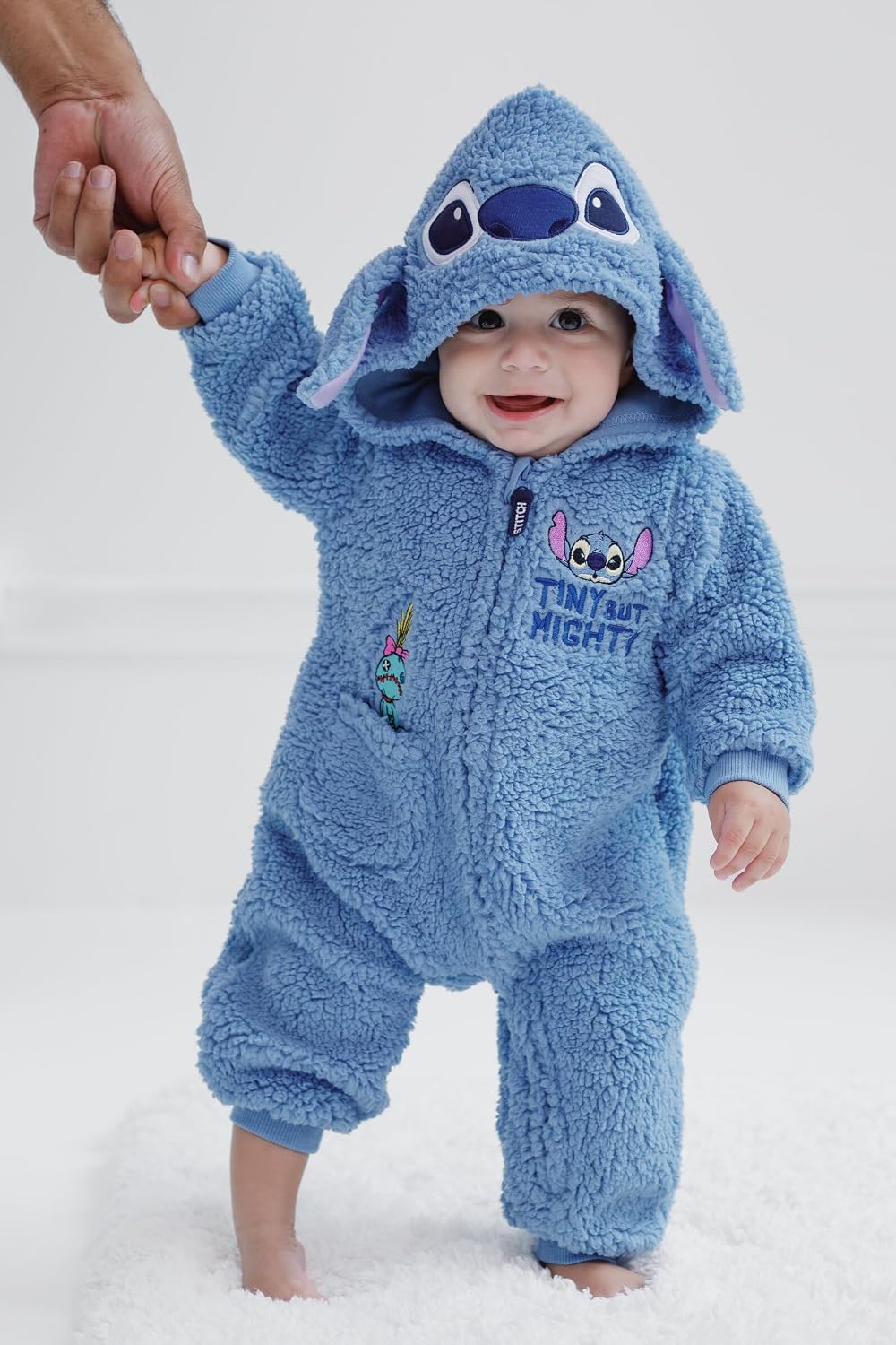 Detalle 2 de Disney P-B2N7130PH Baby Cosplay Fleece Hooded Jumpsuit with Zip Front