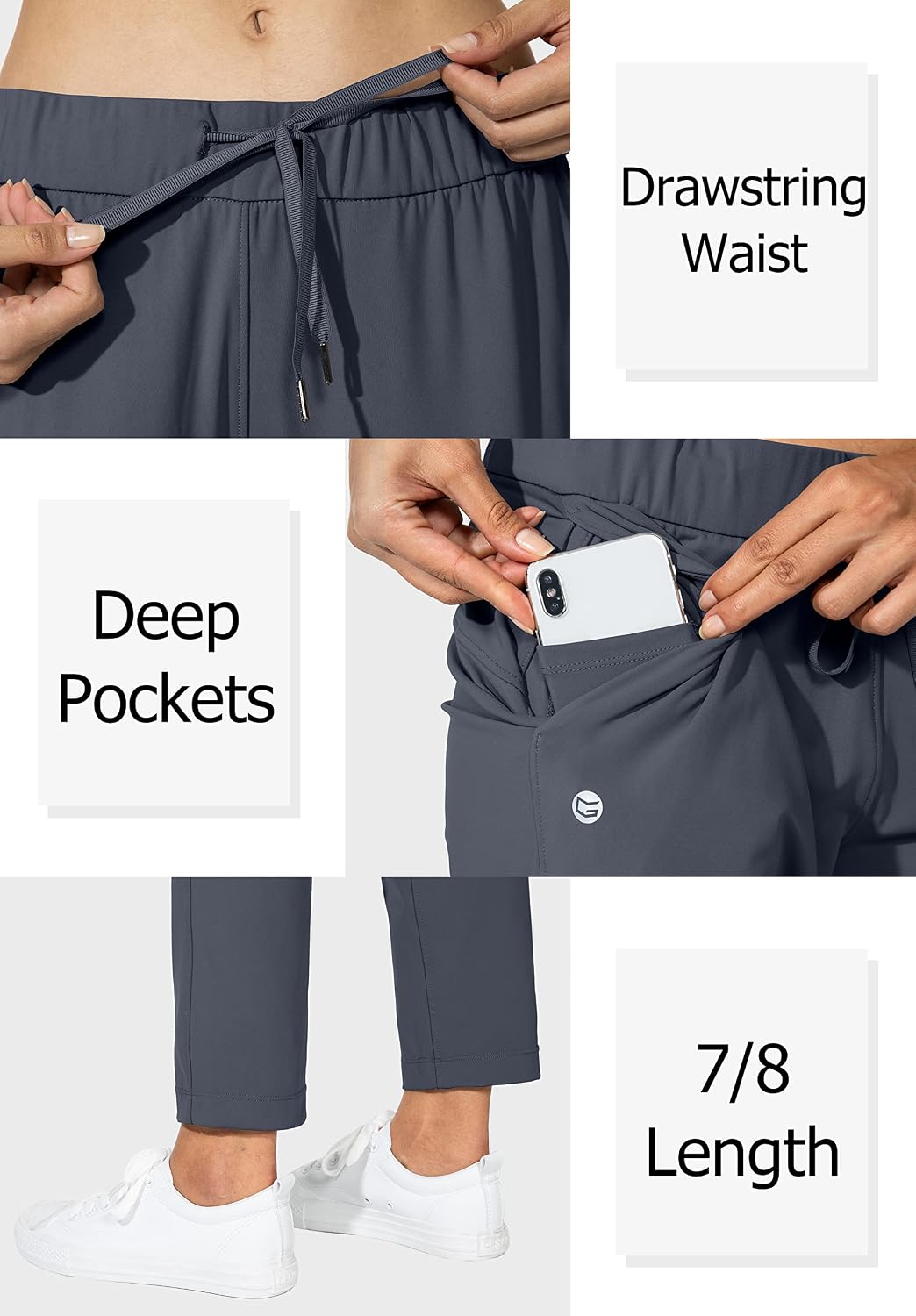 Detalle 2 de G Gradual Women’s 7/8 Ankle Pants with Deep Pockets and 4-Way Stretch