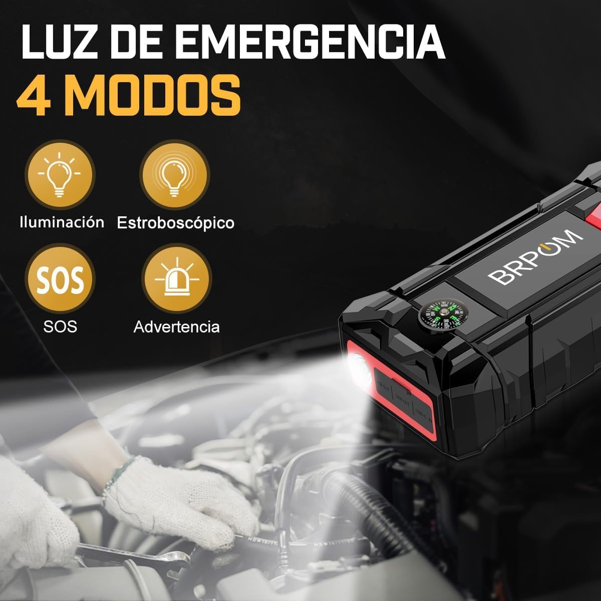 Thumbnail 4 de BRPOM 6000A Arrancador de Coches 12V