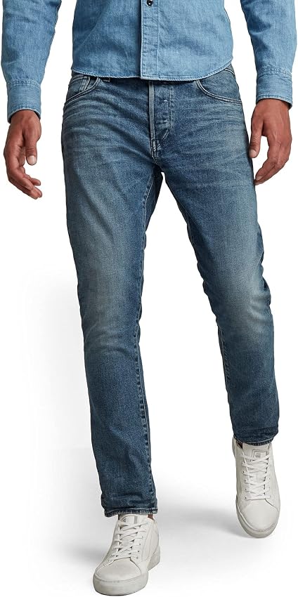 Thumbnail 6 de G-Star 3301 Slim Jeans Hombre Negro Pitch Black