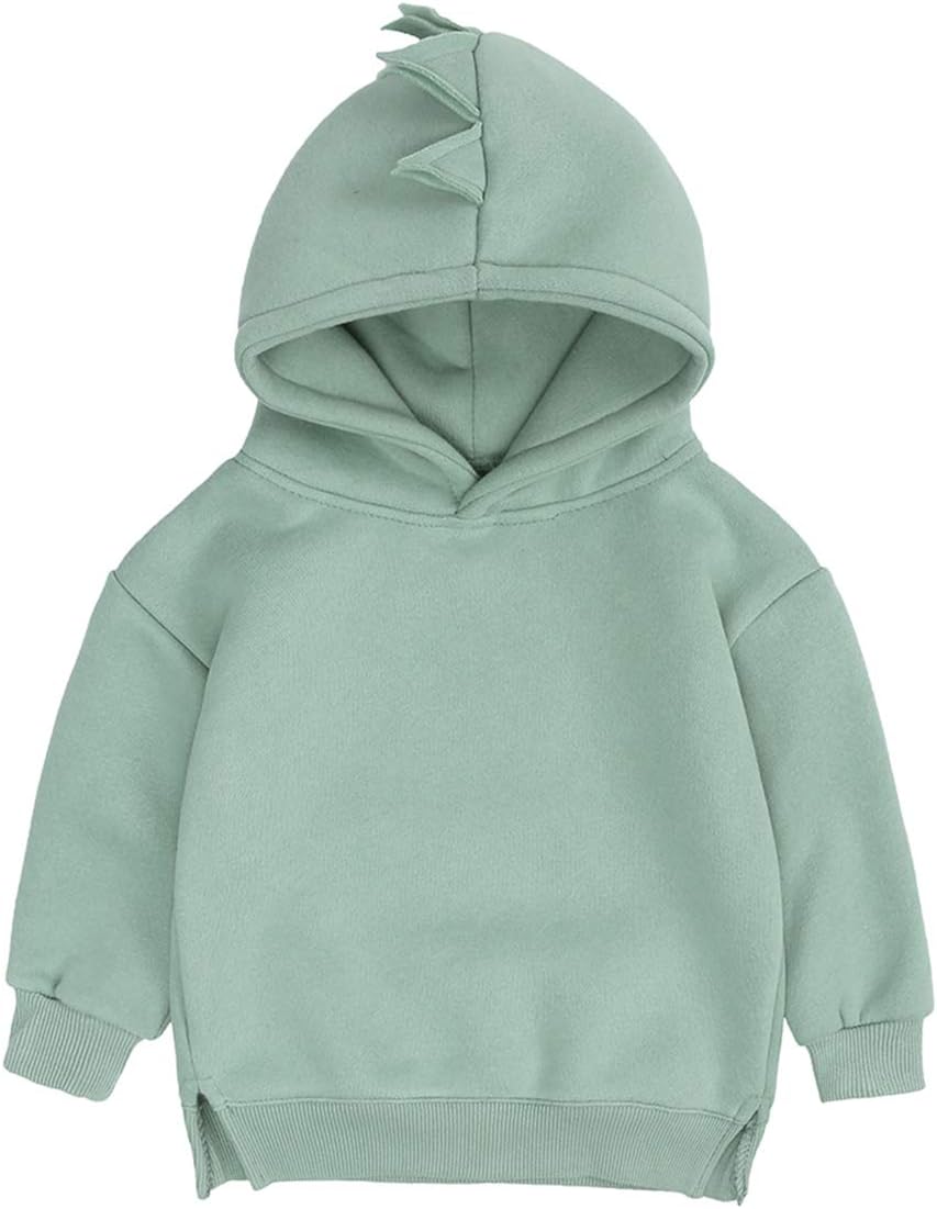 Thumbnail 6 de Famuka unisex toddlers sweatshirt hoodie (solid colours) for baby boys & girls, cotton blend