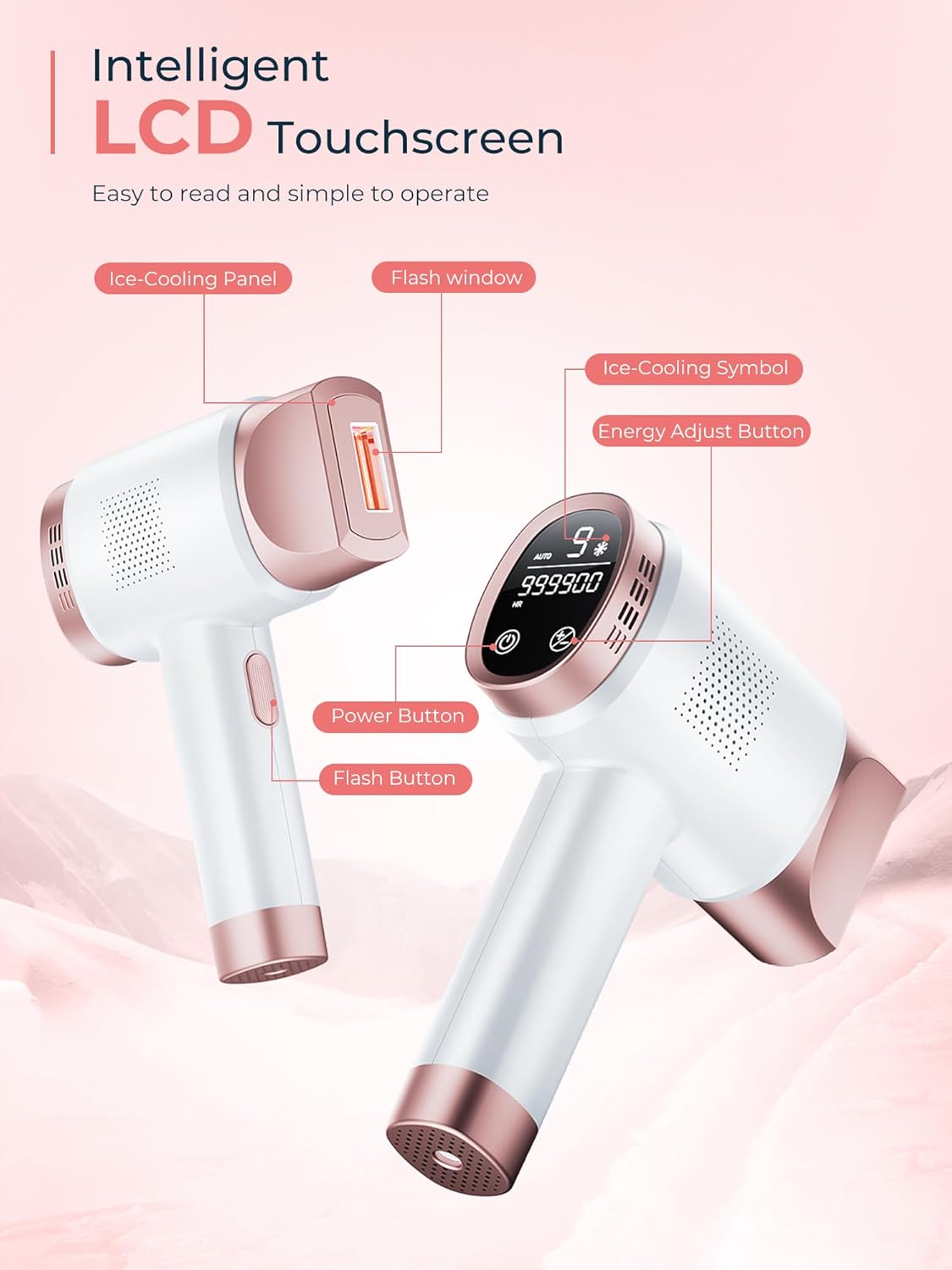 Thumbnail 4 de Beauris IPL Laser Hair Removal 21J device
