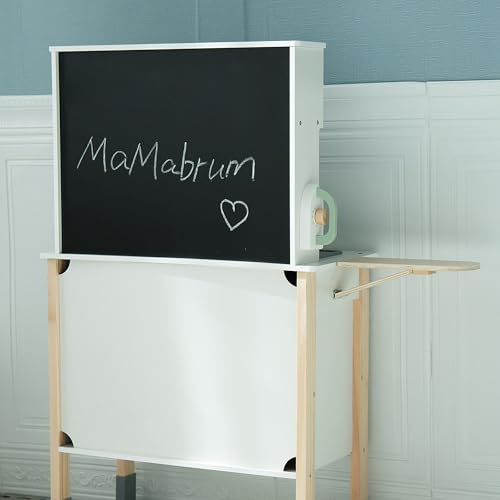 Thumbnail 6 de mamabrum Cocina de Juguete de Madera Montessori: cocinita evolutiva con luces, sonidos y accesorios educativos