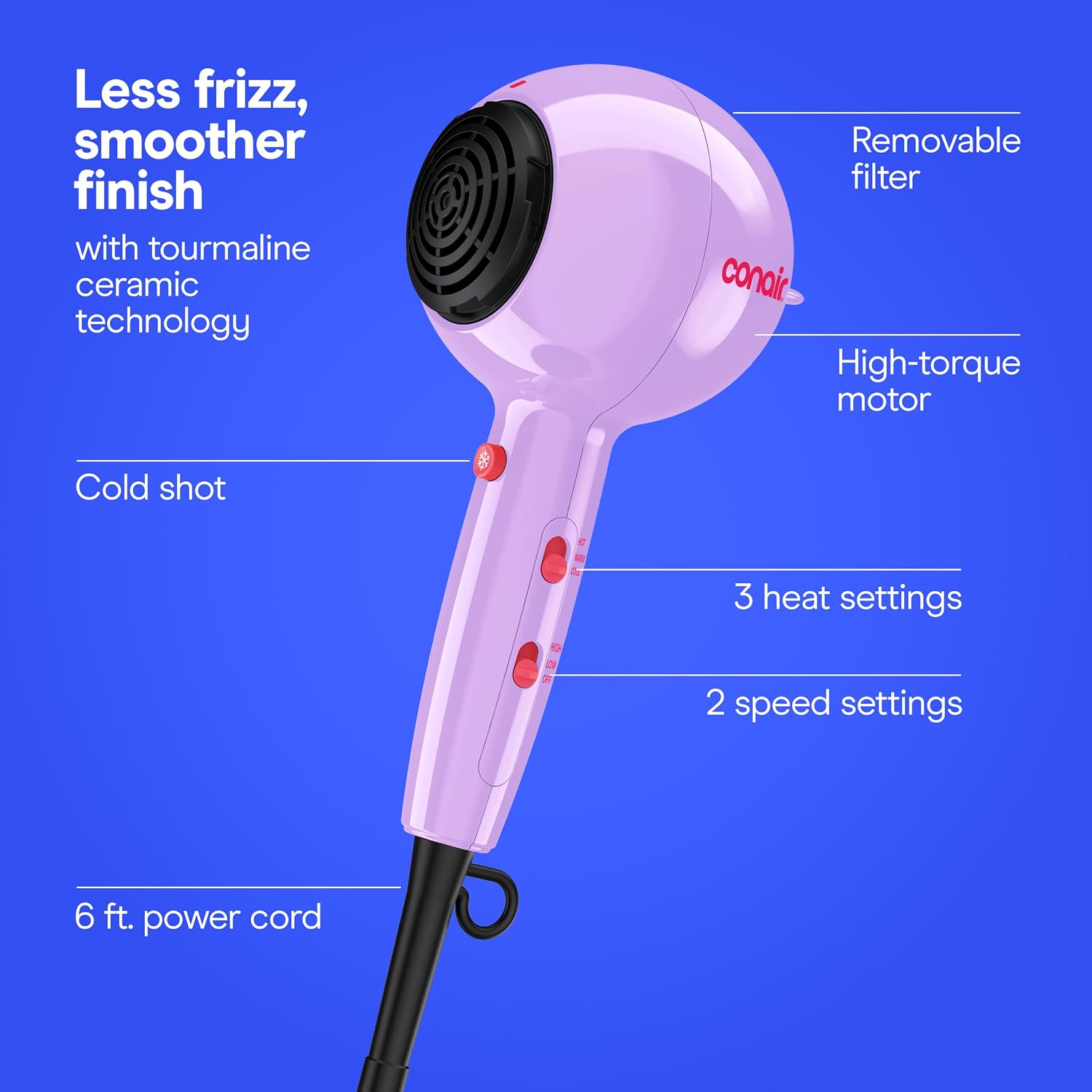 Detalle de Conair Hair Dryer 1875W