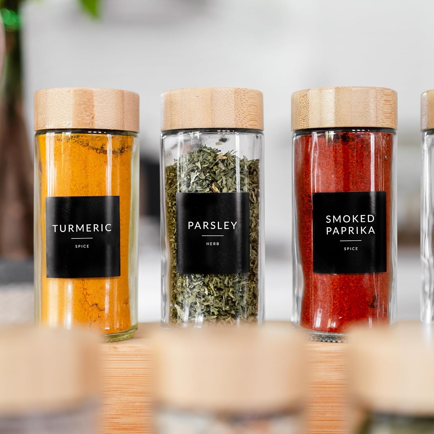 Thumbnail 6 de SAVVY & SORTED Spice Jar Set, 4 oz