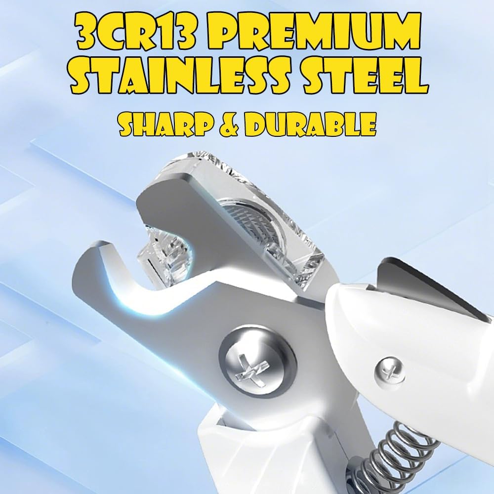 Detalle de Pet nail clippers with LED light