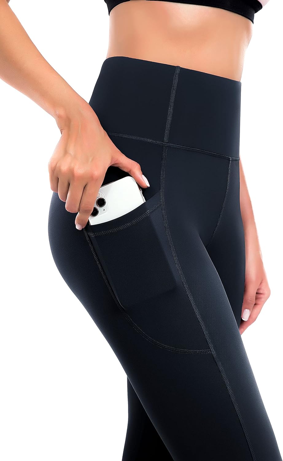Thumbnail 2 de OVRUNS Women’s High-Waist Yoga Pants with Tummy Control & Pocket