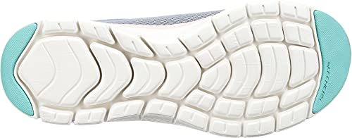 Thumbnail 7 de Skechers Flex Appeal 4.0 Brilliant View para mujer — 39 EU, malla gris y ribete rosa