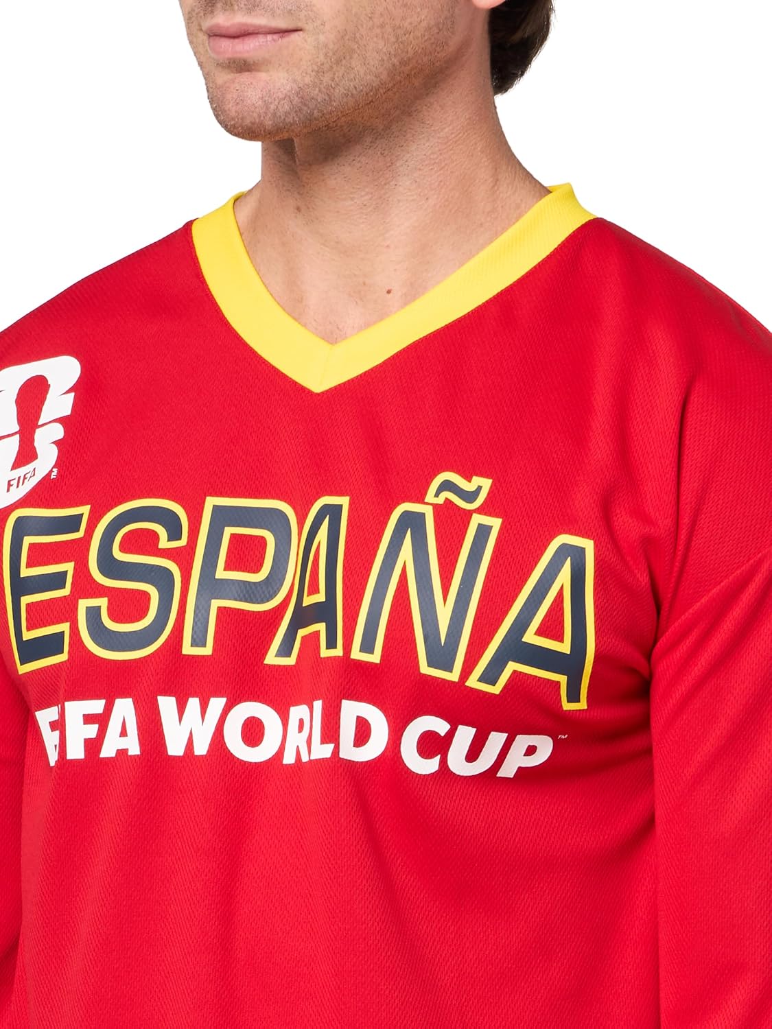 Detalle 1 de Outerstuff FIFA World Cup 2026 Mens Long Sleeve V-Neck Hockey Jersey