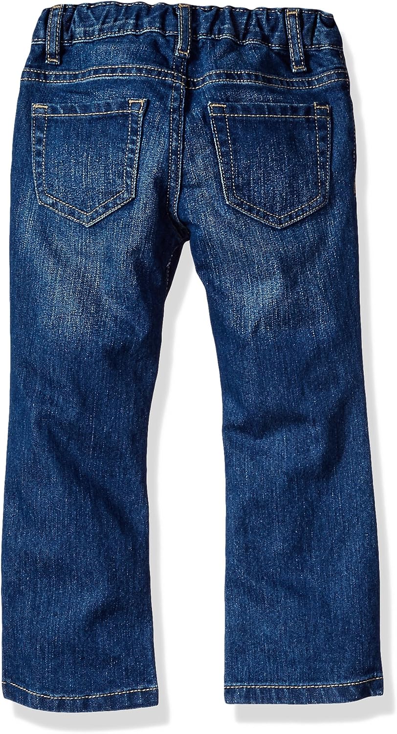 Detalle 2 de The Children's Place 3019856 Baby & Toddler Girls' Bootcut Jeans, Stretch Cotton Blend