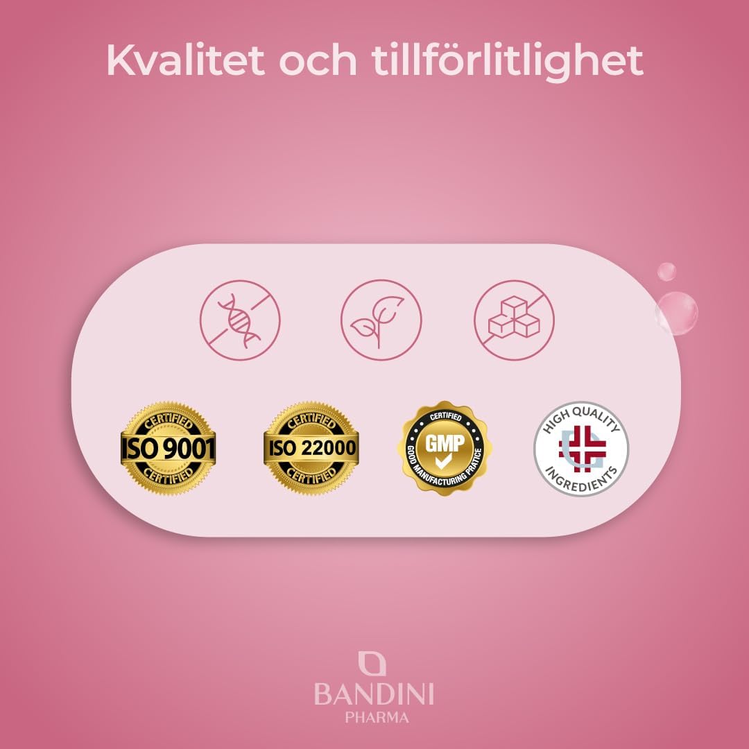 Thumbnail 6 de BANDINI D Mannose – 180 kapslar med 2 000 mg per dagsdos, veganska