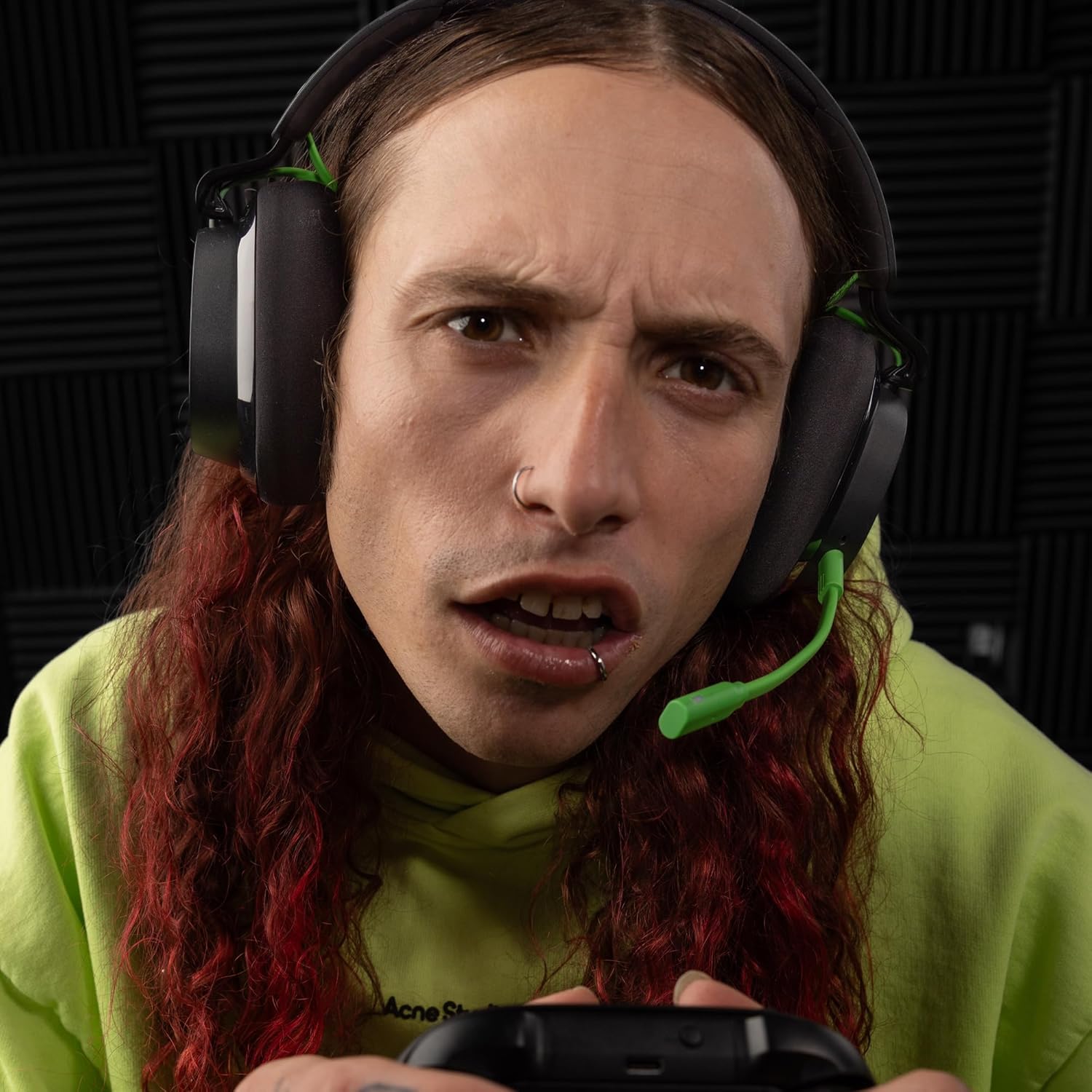 Thumbnail 4 de Skullcandy SLYR Pro Wireless cuffie da gioco over-ear multipiattaforma con trasmettitore USB-A e microfono Clear Voice