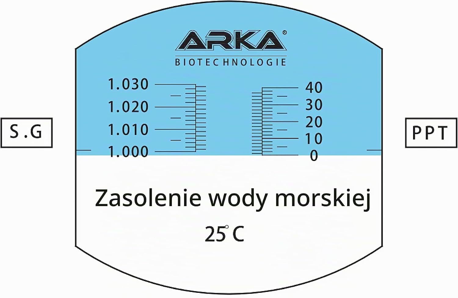 Thumbnail 3 de ARKA refraktometr do akwarium morskiego z podświetleniem LED i ATC