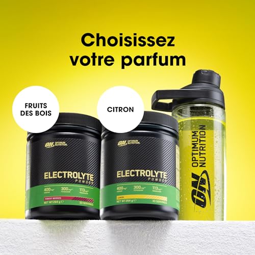 Thumbnail 7 de Optimum Nutrition Poudre Électrolytes citron à diluer – 264 g, 33 portions