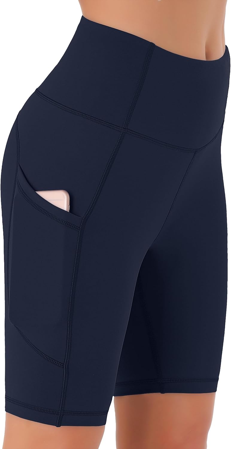 Thumbnail 6 de JOYSPELS Cycling Shorts for Women with Side Pockets – High Waisted Non See Through Activewear