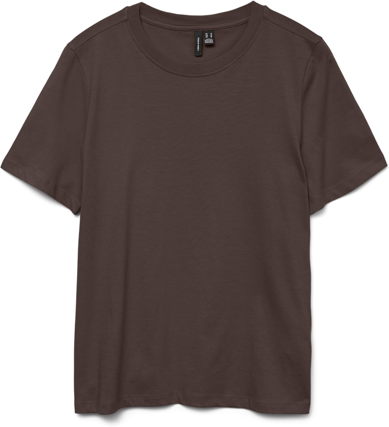 Detalle de VERO MODA T-Shirt Vmpaulina SS-Maglietta Ga Jrs Noos Donna: comfort sostenibile per occasioni informali