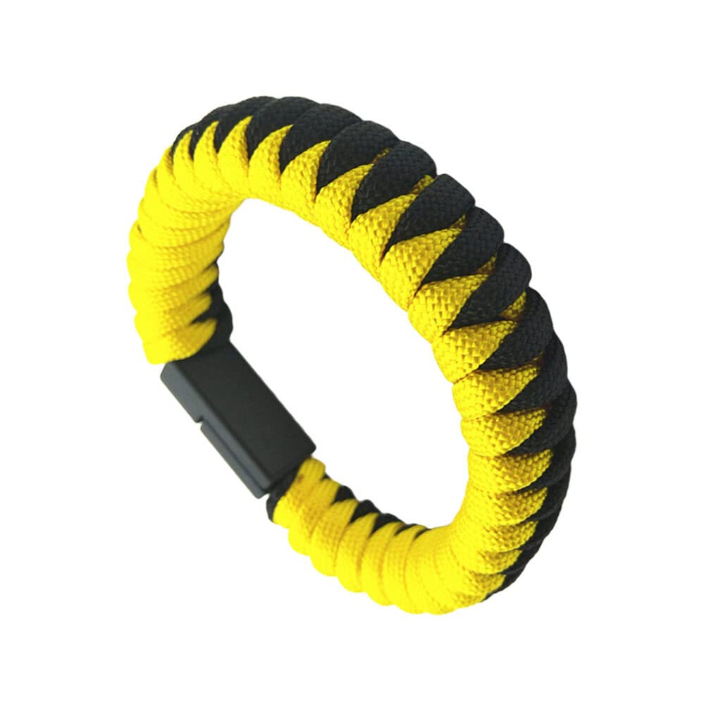 Thumbnail 4 de Hemobllo Type-C Data Cable Bracelet 8.66 Inch – Detachable Umbrella Rope USB‑C Wristband