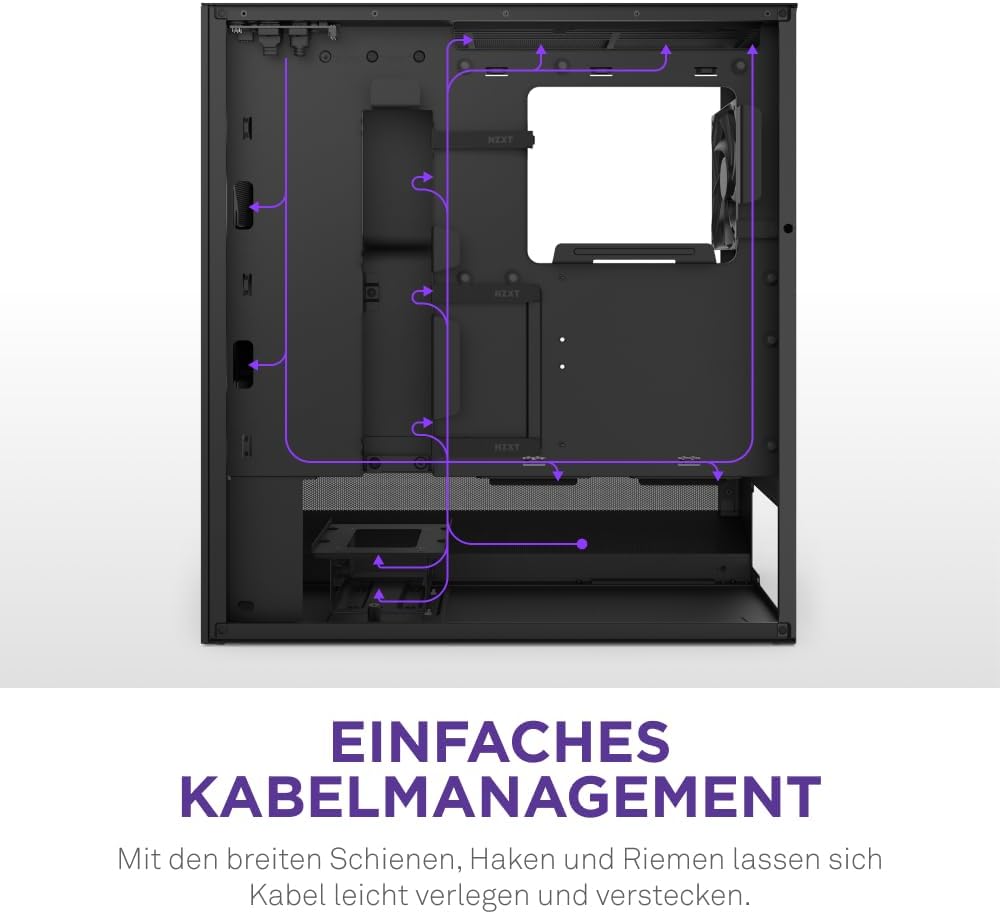 Thumbnail 6 de NZXT H5 Flow Kompaktes ATX Mid-Tower Gehäuse