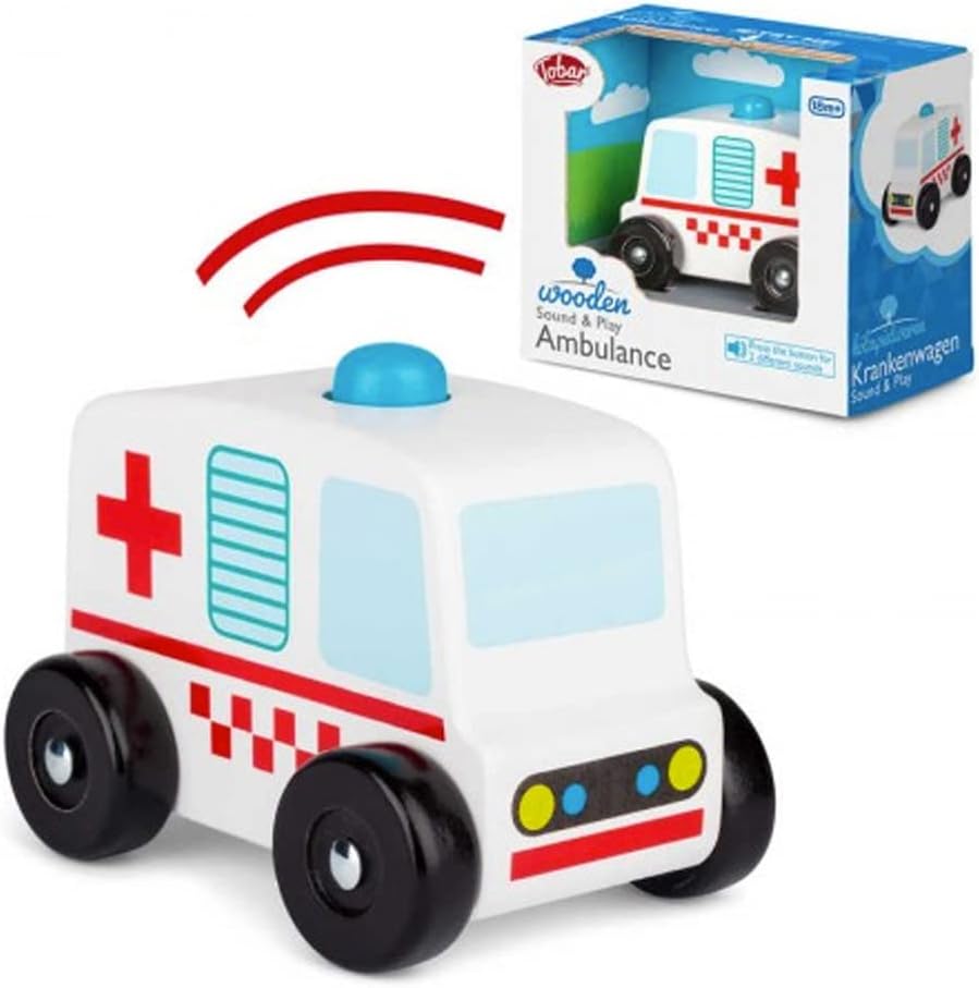Detalle 2 de Tobar Ambulance Wood Sound Vehicle