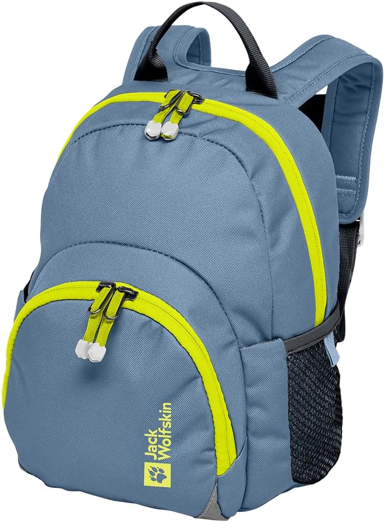 Detalle de Jack Wolfskin BUTTERCUP – bequemer Rucksack für Kinder ab 2 Jahren mit Reflektoren