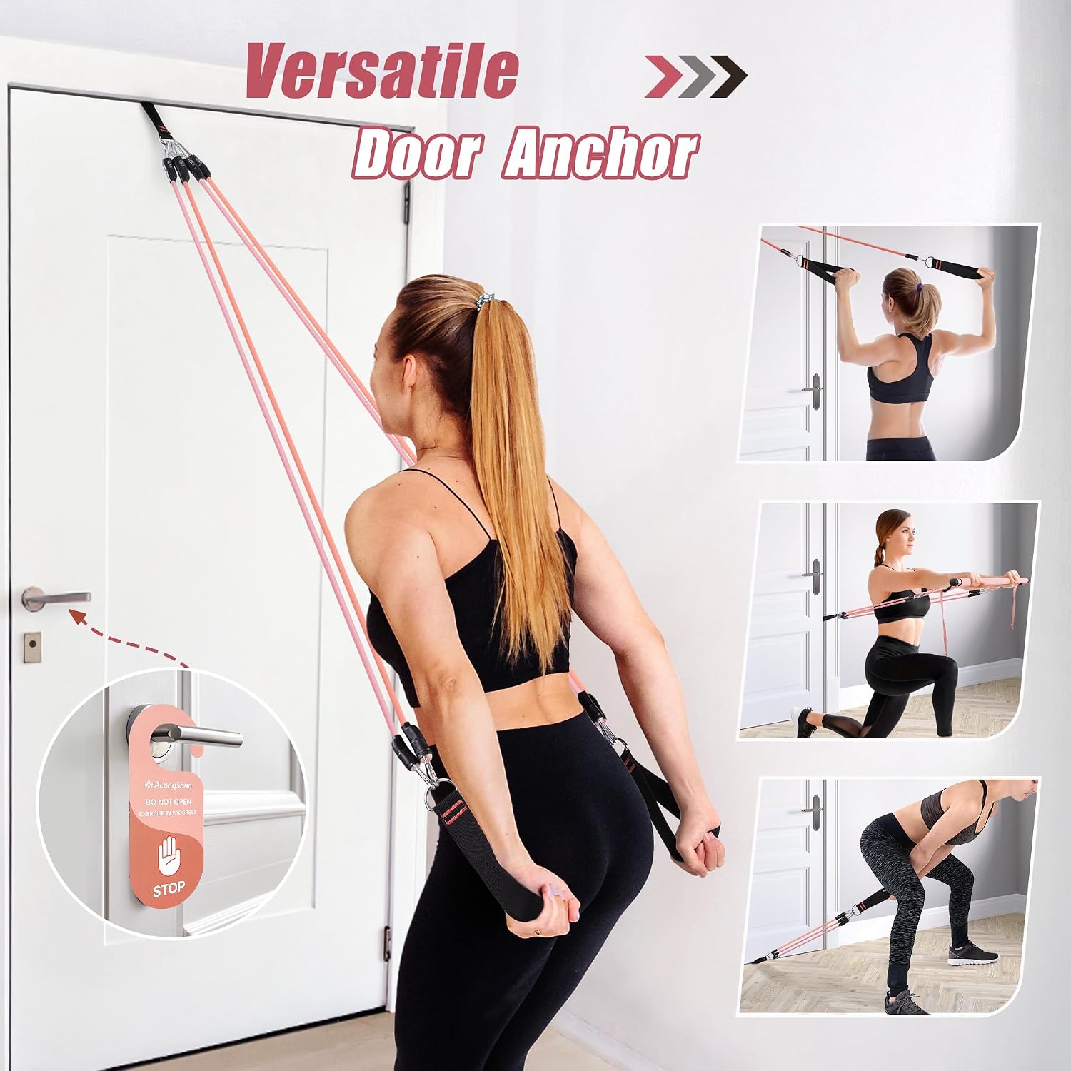 Detalle 2 de ALongSong Pilates Reformer Bar Set 180lbs 🧘♀