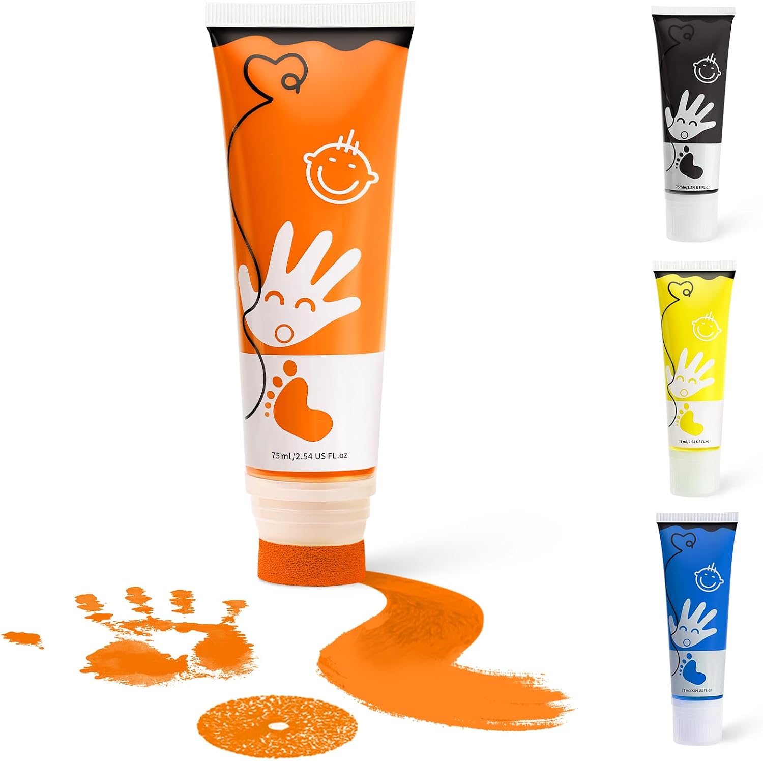 Detalle de TOGOU2S Baby Safe Paint for Handprints