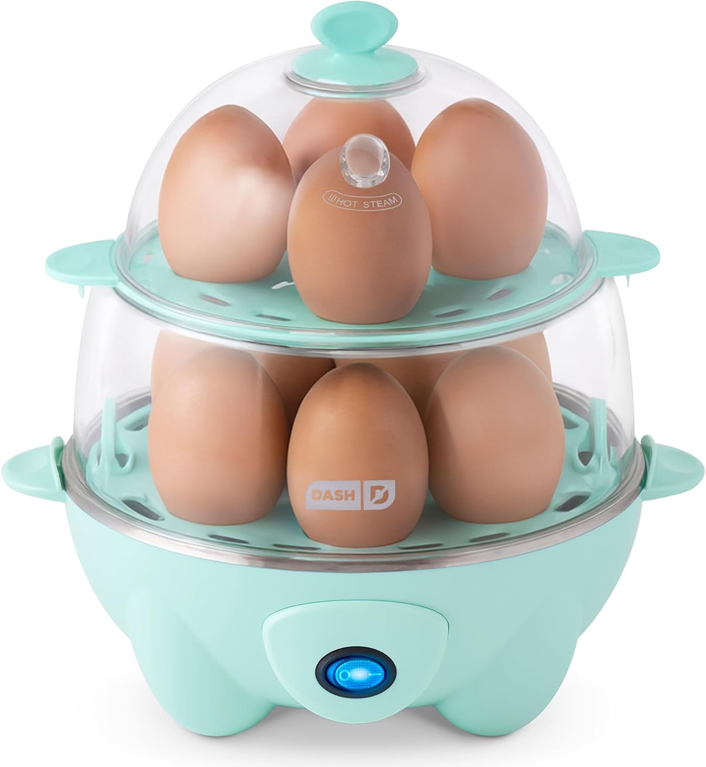 Detalle de Dash Deluxe Egg Cooker Holds 12 Eggs