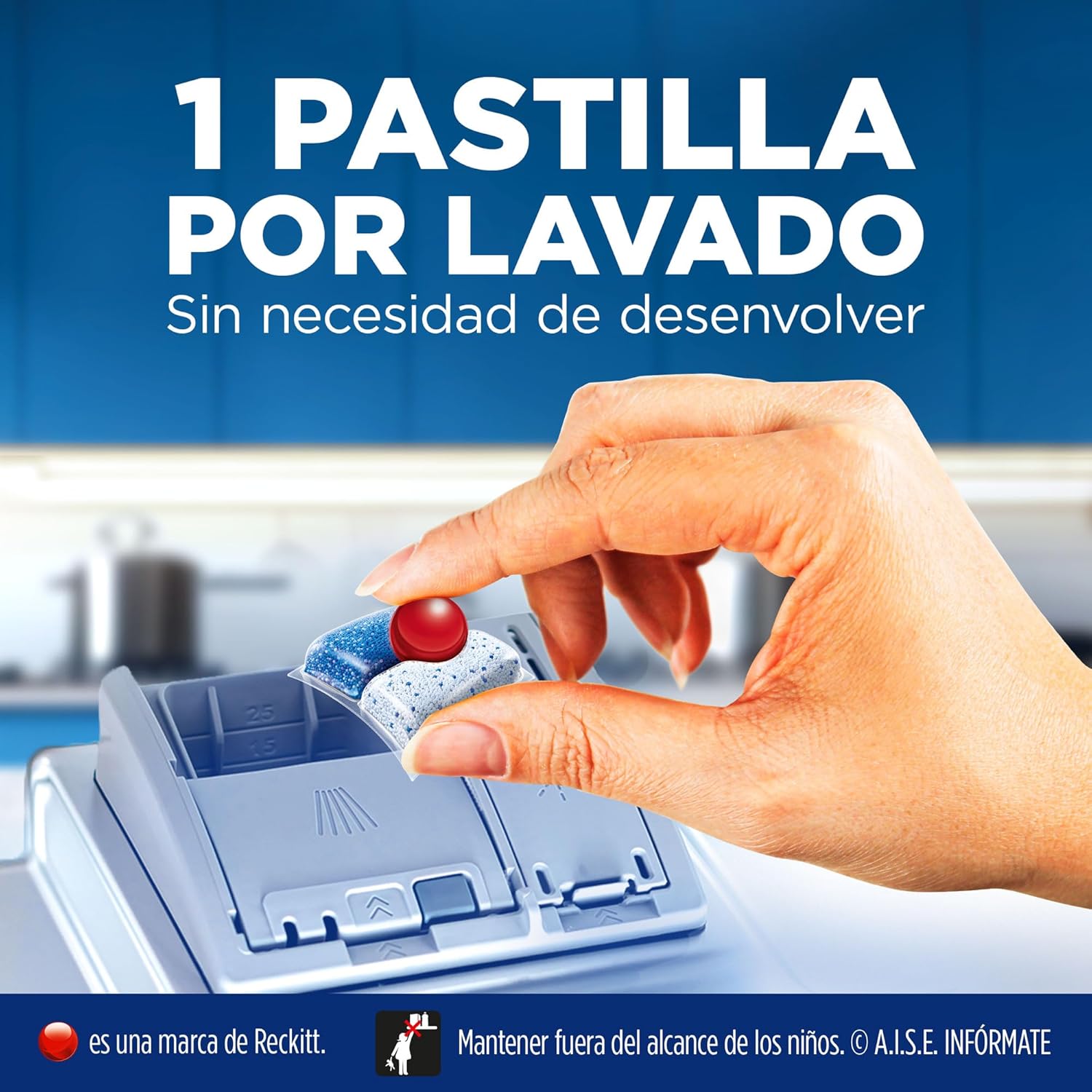 Thumbnail 5 de Finish Powerball Quantum Shine ✨ Pastillas para lavavajillas, 166 unidades
