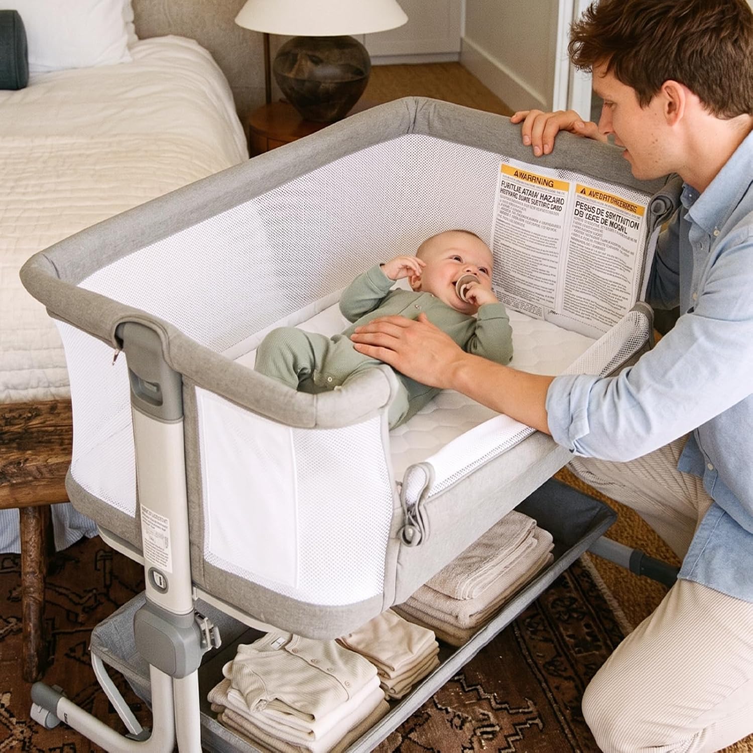 Detalle de INFANS Baby Bassinet 3-in-1