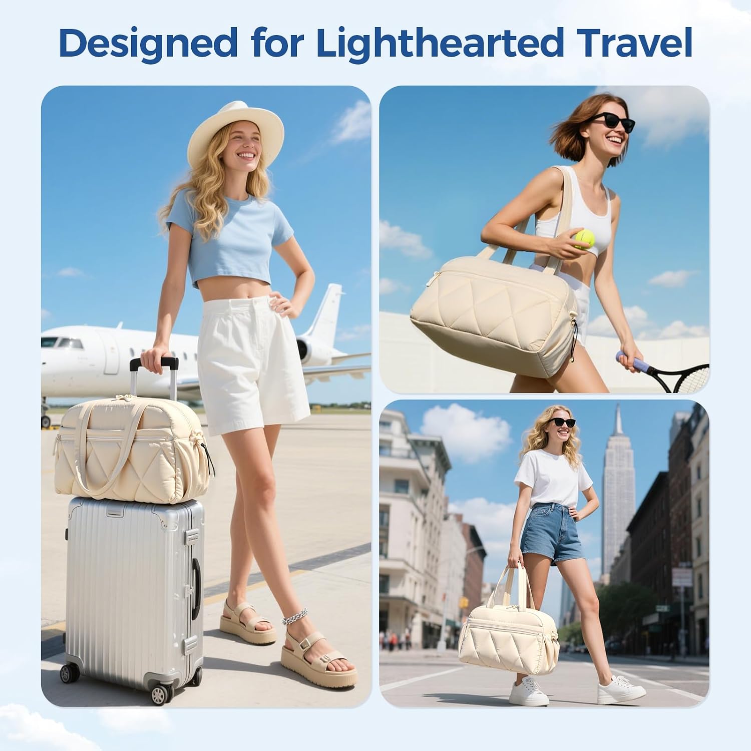 Thumbnail 6 de Lekespring Reisetasche Damen 42×20×30 cm