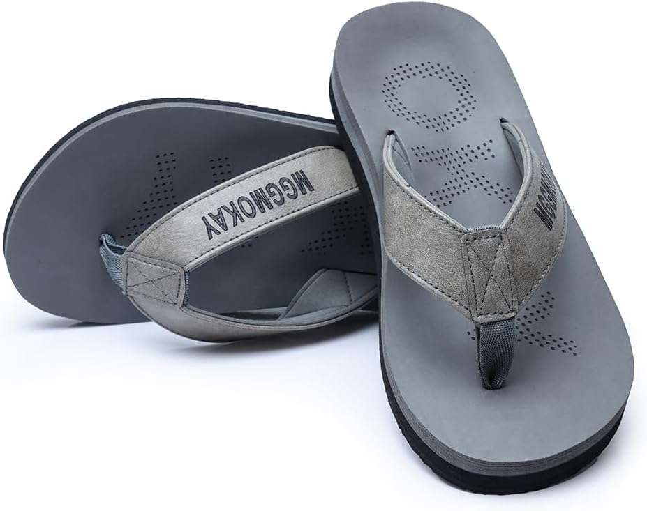 Thumbnail 6 de MGGMOKAY herenteenslippers met boogondersteuning voor strand en zomer