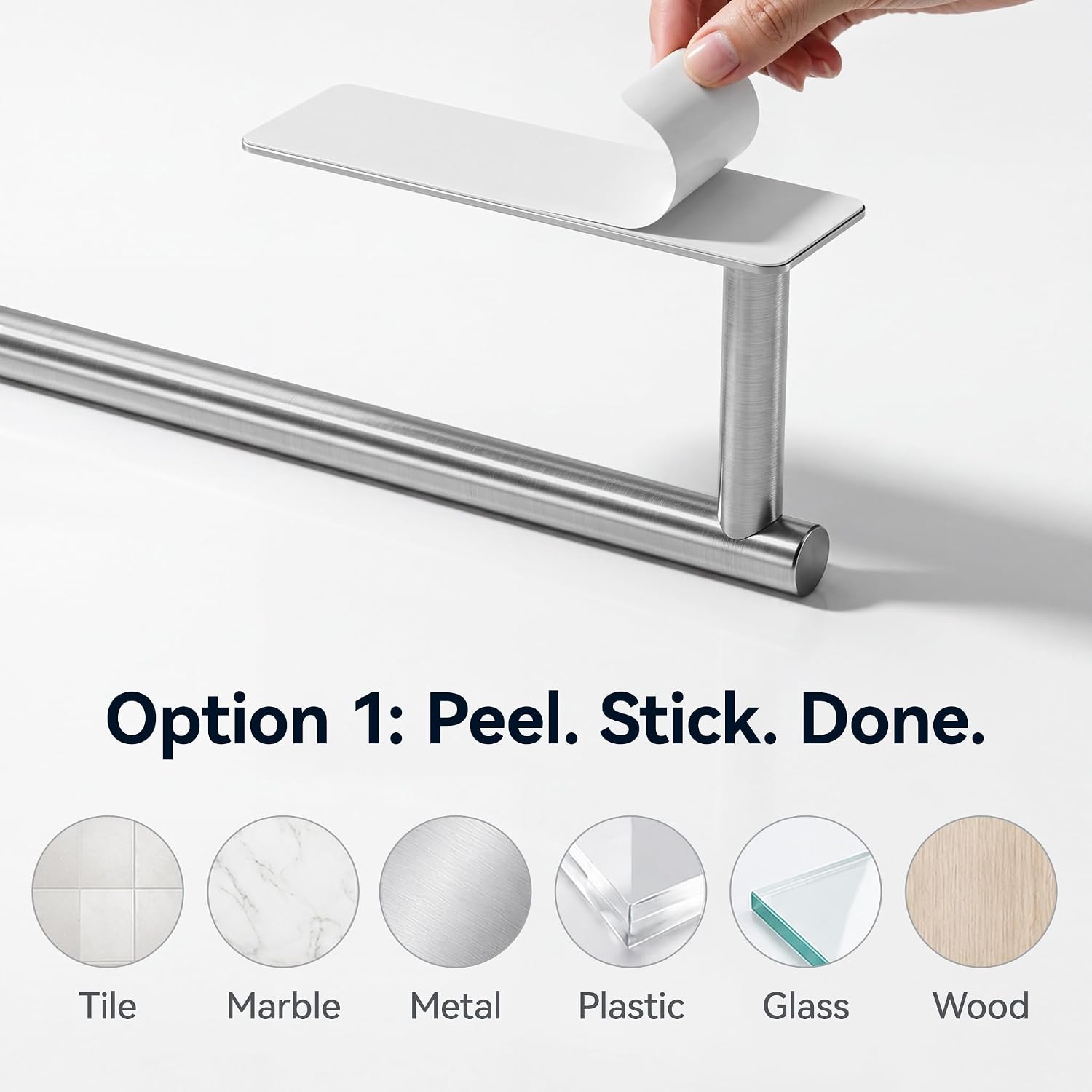 Thumbnail 4 de Paper Towel Holder, Brushed Nickel