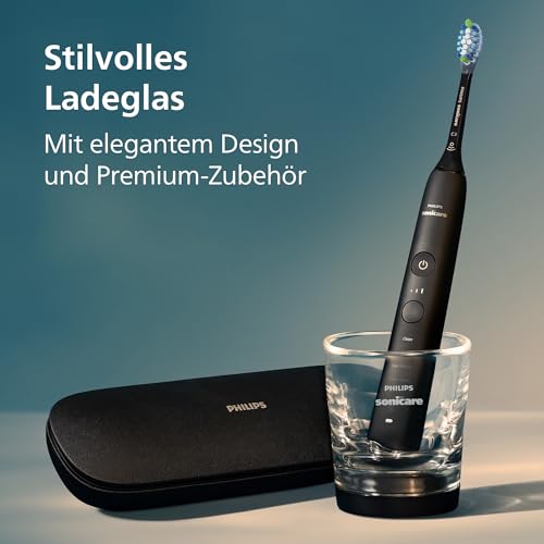 Thumbnail 7 de Philips Sonicare DiamondClean 9000 (HX9911/09) – Schallzahnbürste mit App, Drucksensor und Ladeglas