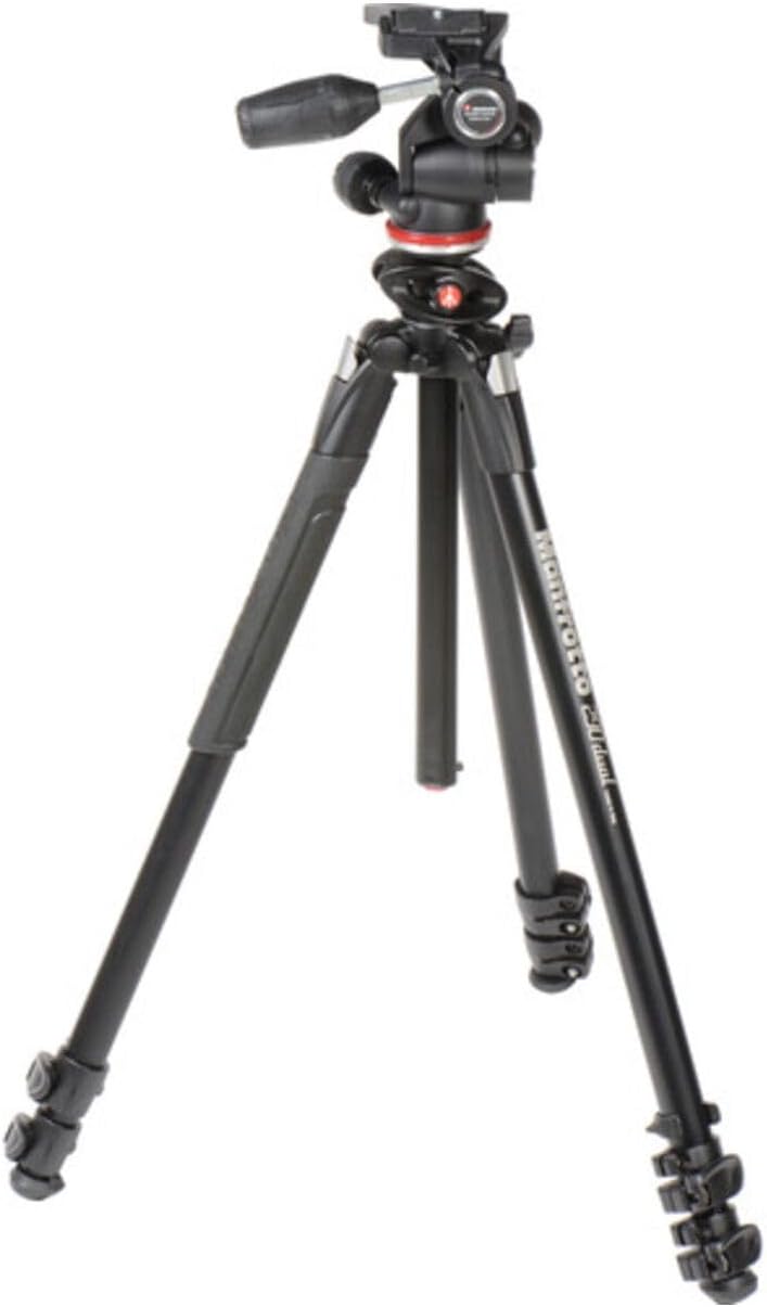 Thumbnail 3 de Manfrotto MK290DUA3-3W 290 Dual treppiede a 3 sezioni con rótula 3 way