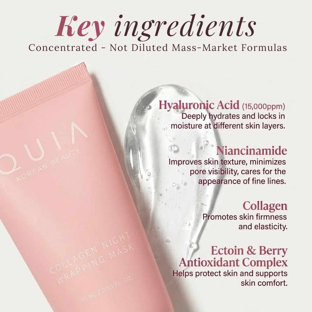 Thumbnail 2 de QUIA Collagen Wrapping Mask 75 ml overnight peel-off