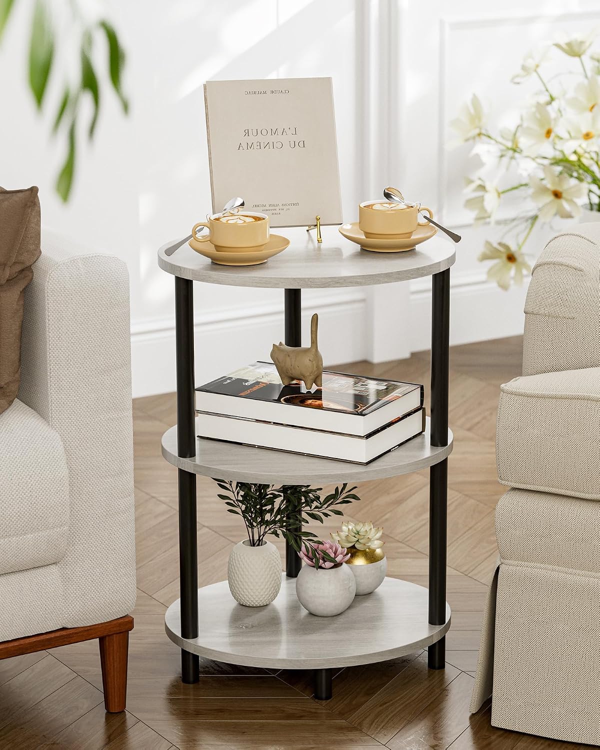 Thumbnail 6 de RISWER Side Table, Wood and Metal