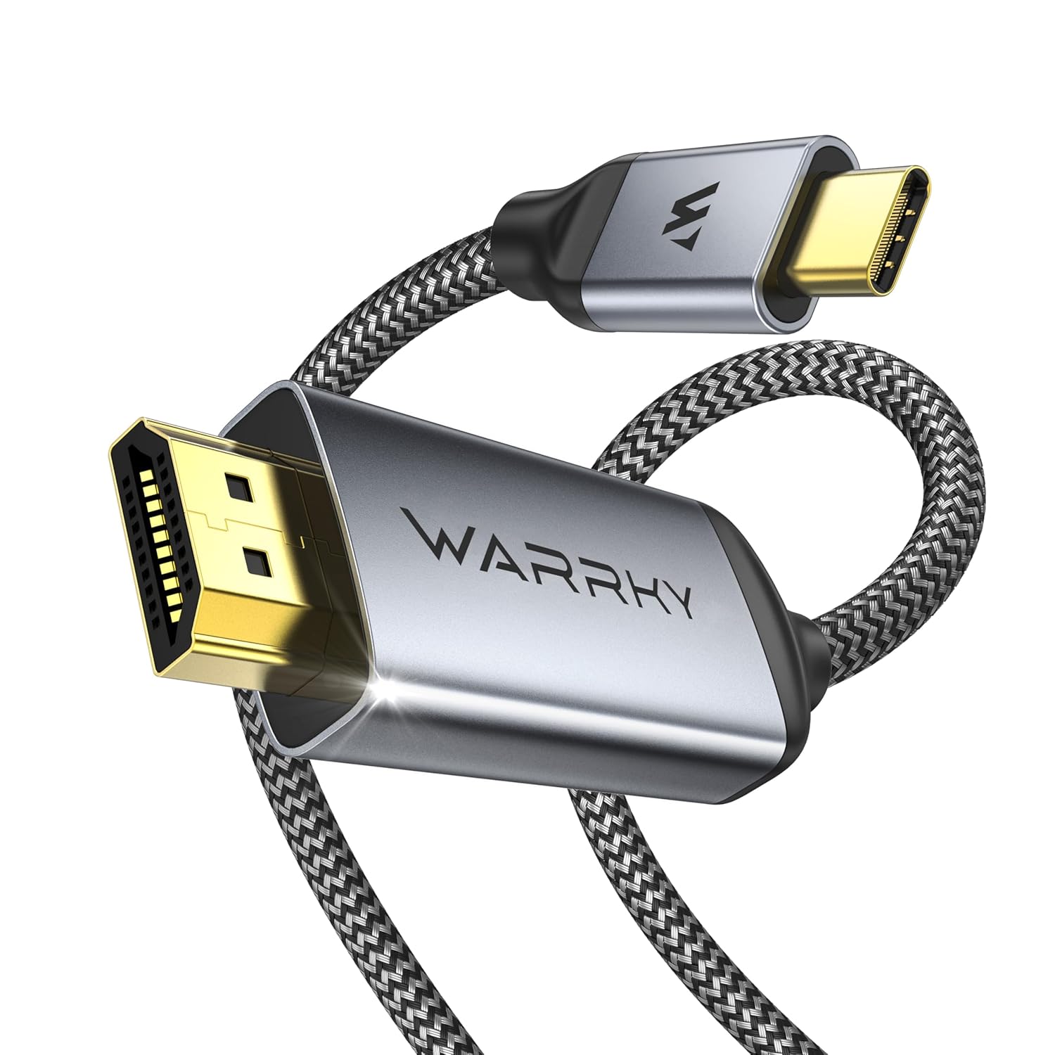 Detalle de WARRKY USB C to HDMI 6ft